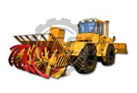 Фрезерно-роторный снегоочиститель ОС-Т с бульдозерным отвалом ВЕПС